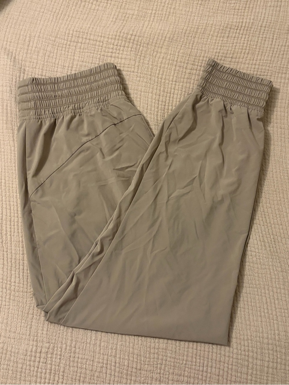 Athleta Camden Jogger Pants Taupe Tan - Size 8